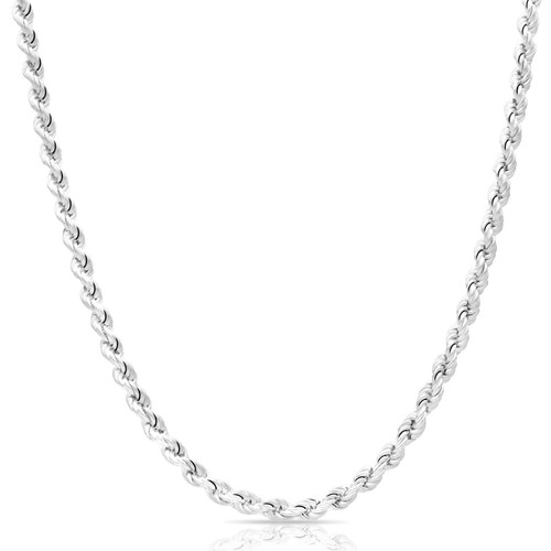 Kordelkette 5mm massiv 925er - 5mm,