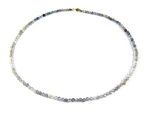 Kette aus labradorith in - kette,