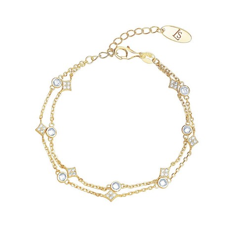 925 sterling silber armband - silber,