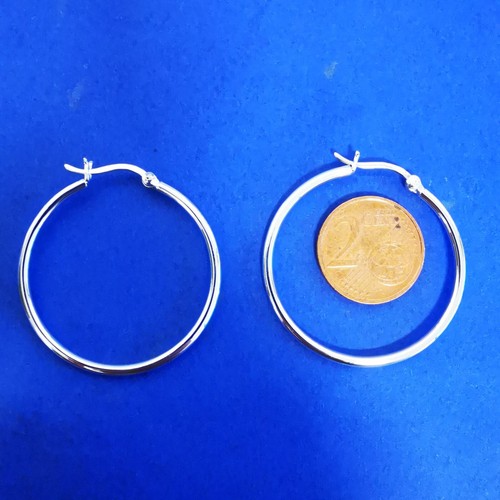Creolen 925 silber ohrringe - 925,