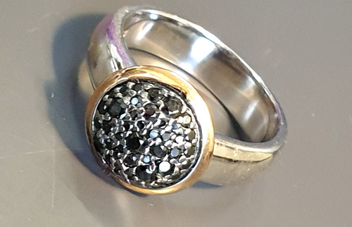 925 silber ring massiv mit - massiv,