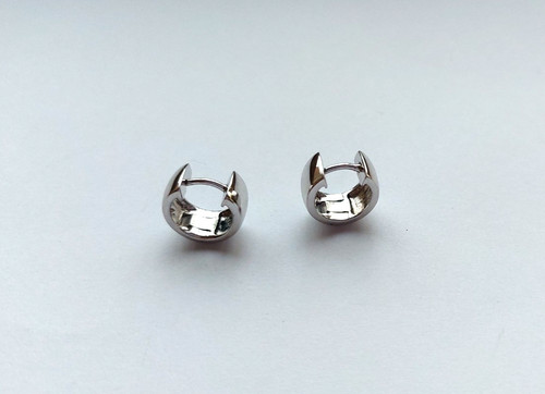 925 silber creolen ohrringe - silber,