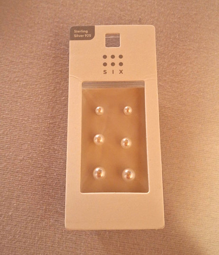 Six ohrstecker set - set, 6