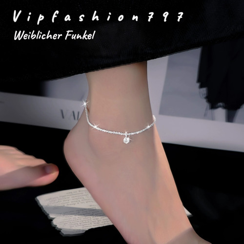 Damen fußkette 925 silber - damen,