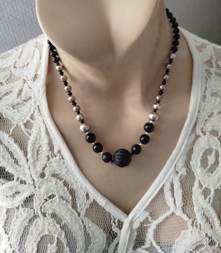Schwarze perlen jett - schwarze,