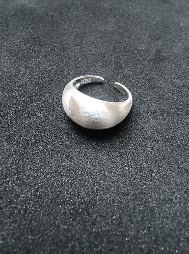 925er silberring matt - silberring,