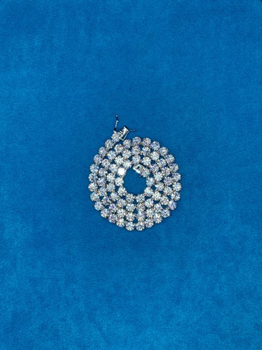 Moissanite tennis halskette - ✨moissanite,