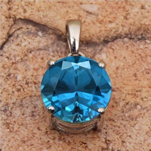 Runder swiss blue topas - runder,