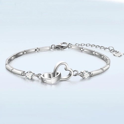 Edler herz armband 925 silber - herz,