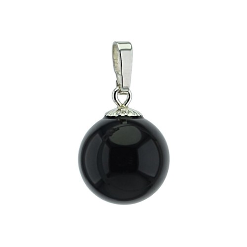 Anhänger 925 silber onyx - anhänger,
