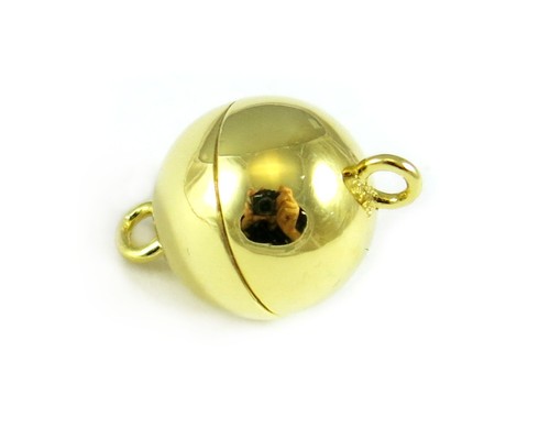 Vergoldet 6mm 925er sterling - 6mm.,